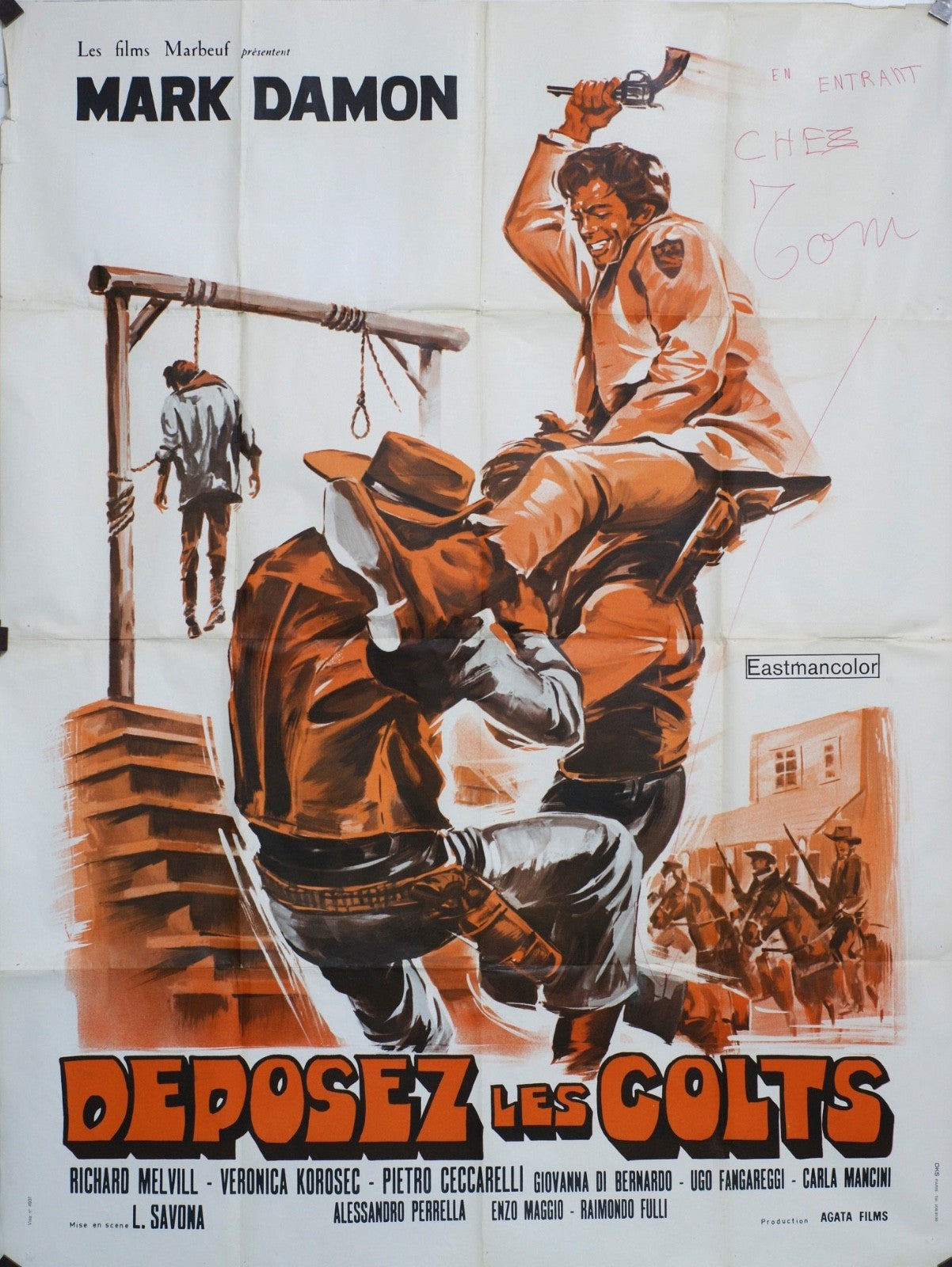 DÉPOSEZ LES COLTS MARK DAMON ORIGINAL 120x160