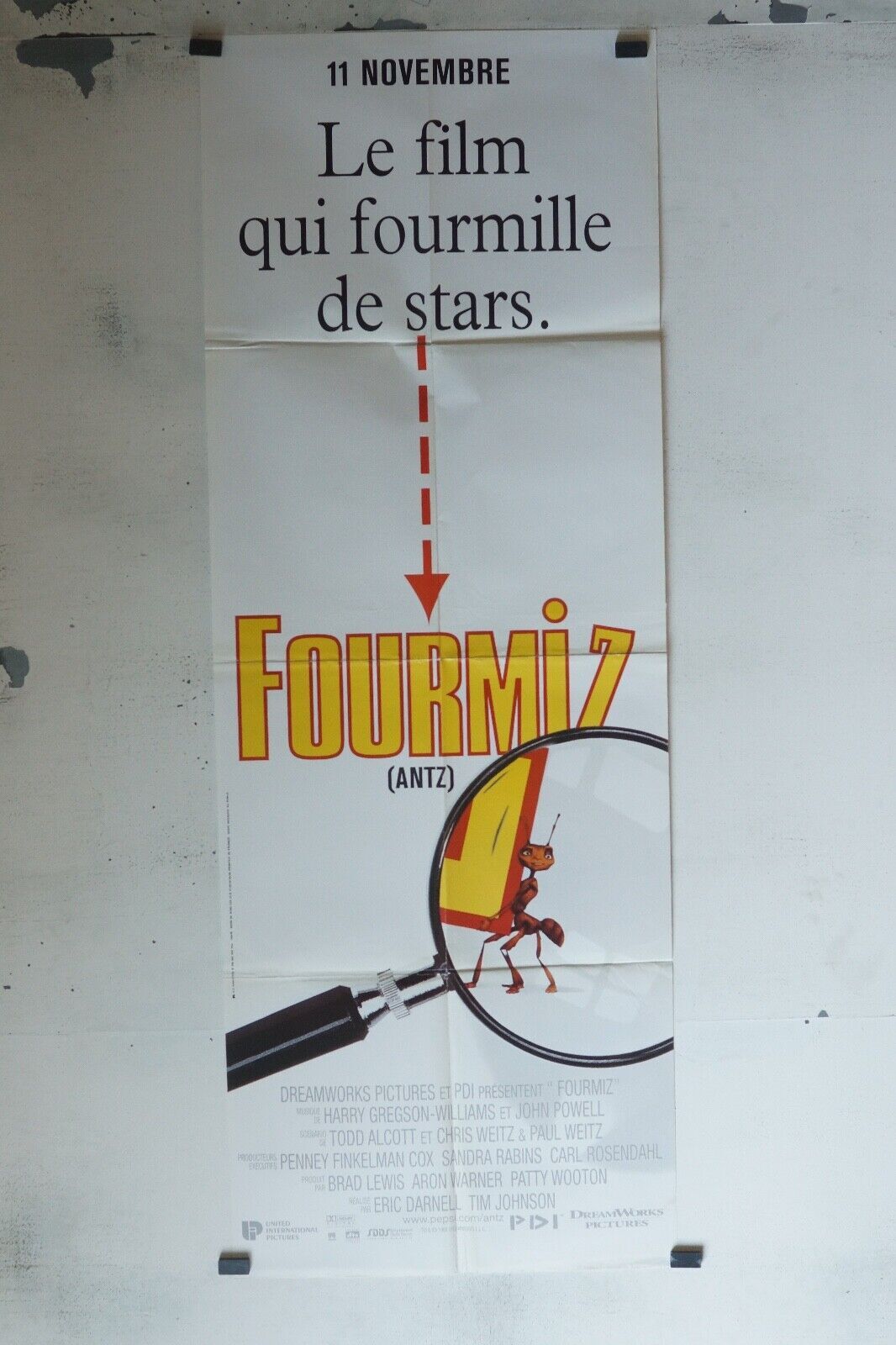 FOURMIZ MOVIE POSTER ORIGINAL 60x160 HARRY GRESON