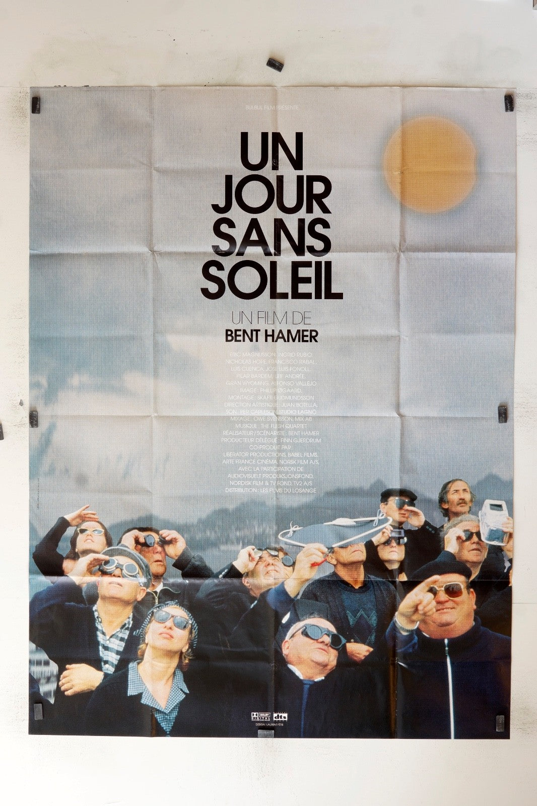 UN JOUR SANS SOLEIL BENT HAMER MOVIE POSTER ORIGINAL 120x160