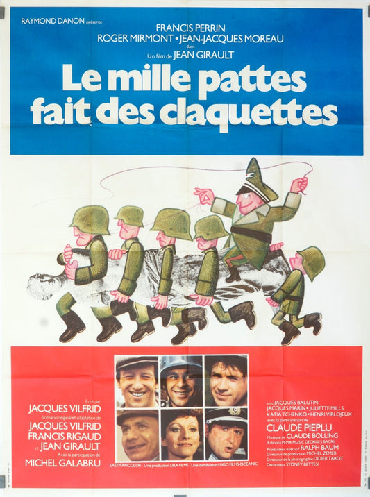 LE MILLE PATTES FAIT DES CLAQUETTES MOVIE POSTER ORIGINAL 120x160 BALUTIN