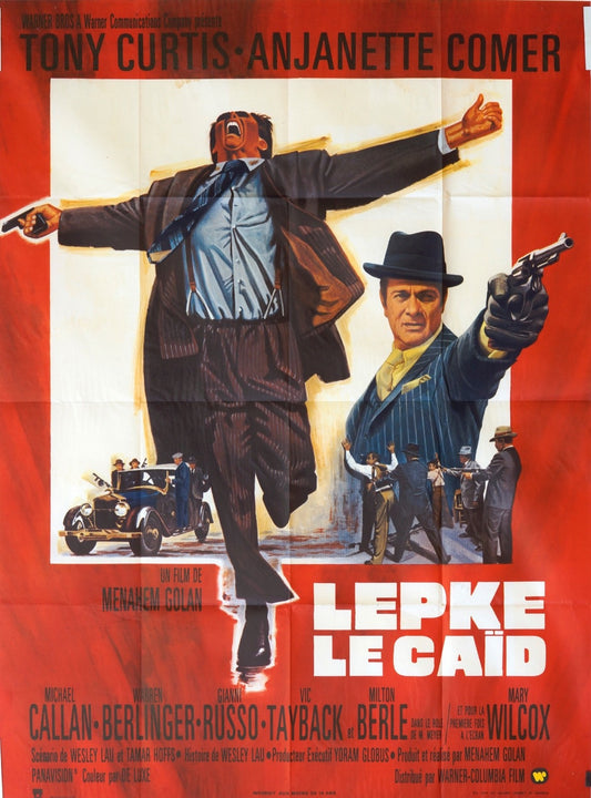 LEPKE LE CAÏD TONY CURTIS ORIGINAL POSTER ORIGINAL 120x160