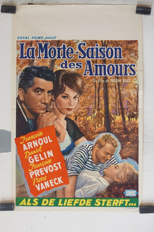  MORTE-SAISON DES AMOURS (LA) (Belge) ORIGINAL 30x55