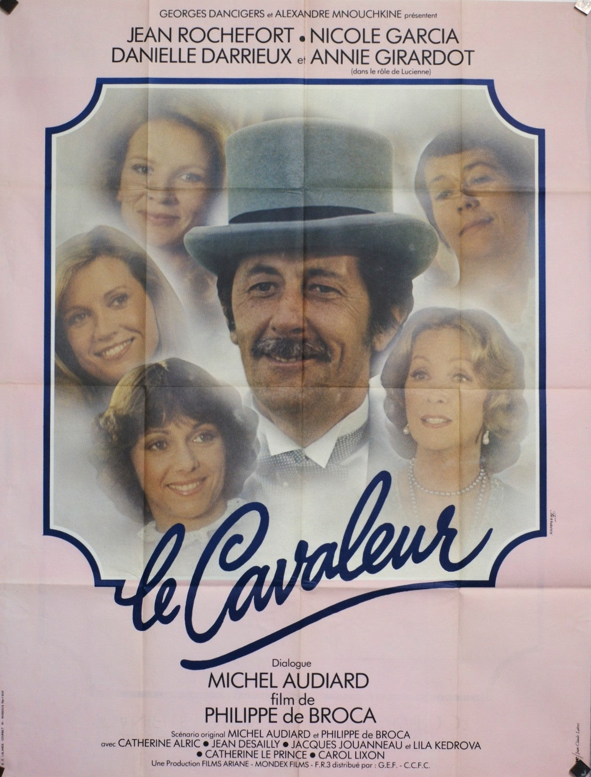 LE CAVALEUR JEAN ROCHEFORT MOVIE POSTER ORIGINAL 120x160