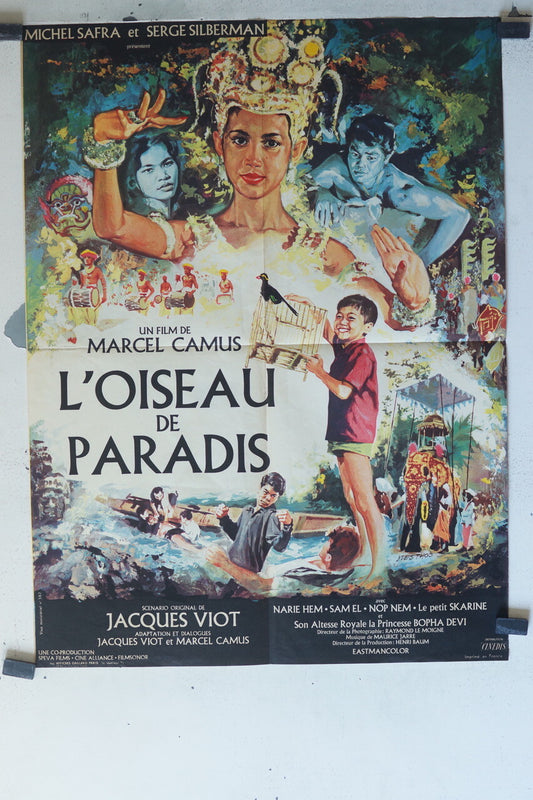 OISEAU DE PARADIS MOVIE POSTER ORIGINAL (60X80) Michel Safra et Serge Silberman