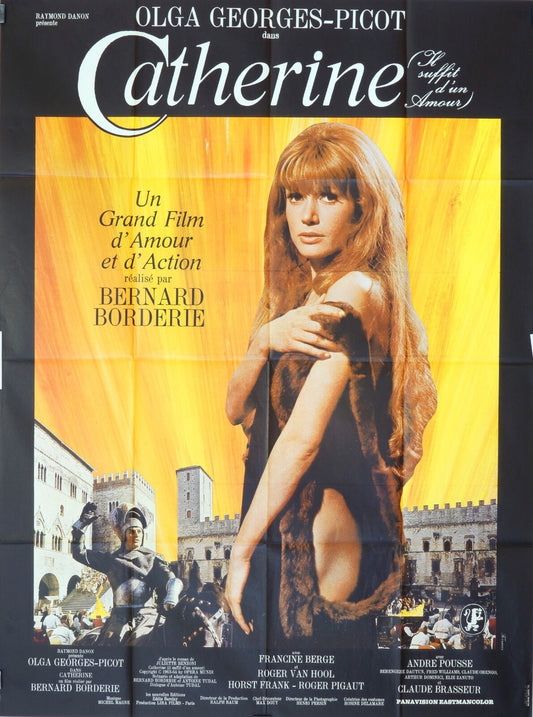 CATHERINE MOVIE POSTER ORIGINAL 120x160  FRANCINE BERGE