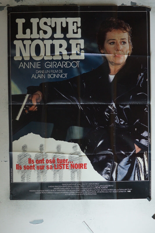 LISTE NOIRE ORIGINAL 120x160 ANNIE GIRARDOT