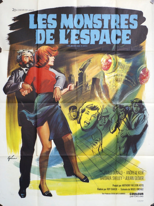 LES MONSTRES DE L’ESPACE JAMES DONALD MOVIE POSTER ORIGINAL 120x160