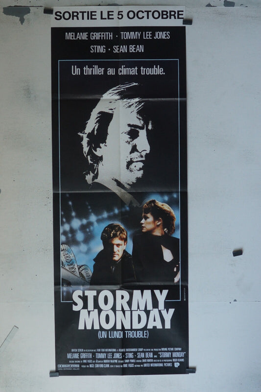 STORMY MONDAY MOVIE POSTER ORIGINAL 60x160 MELANIE GRIFFITH