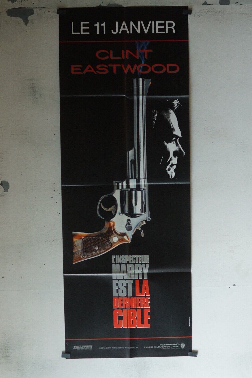 L’INSPECTEUR HARRY EST LA DERNIÈRE CIBLE MOVIE POSTER ORIGINAL 60x160 RYAN