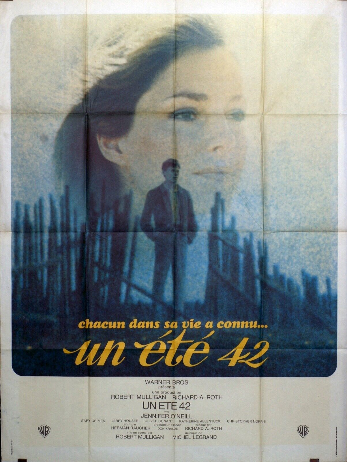UN ÉTÉ 42 MOVIE POSTER ORIGINAL 120x160 ROBERT MULLIGAN