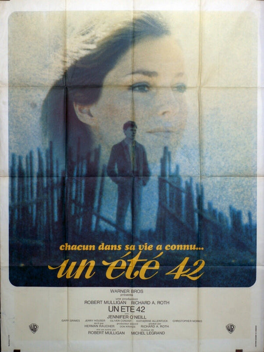UN ÉTÉ 42 MOVIE POSTER ORIGINAL 120x160 ROBERT MULLIGAN
