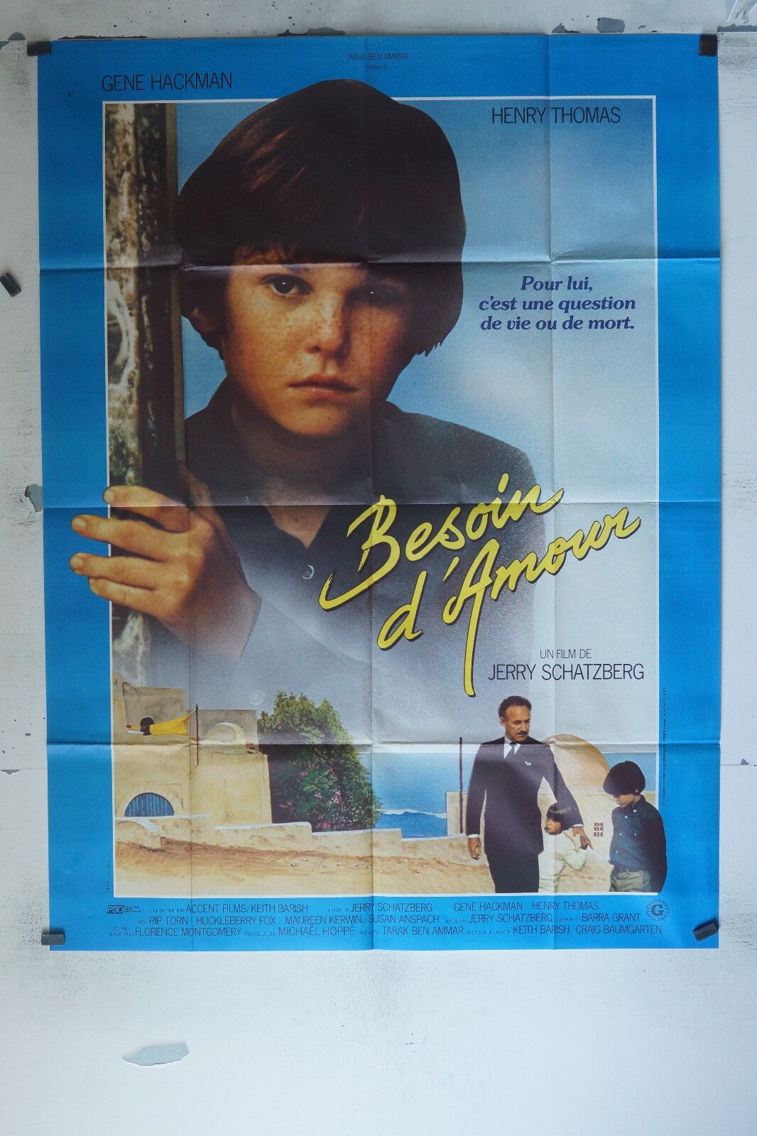 BESOIN D’AMOUR MOVIE POSTER ORIGINAL 120x160 MICHAEL J.POLLARD