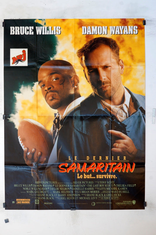 LE DERNIER SAMARITAIN BRUCE WILLIS MOVIE POSTER ORIGINAL 120x160
