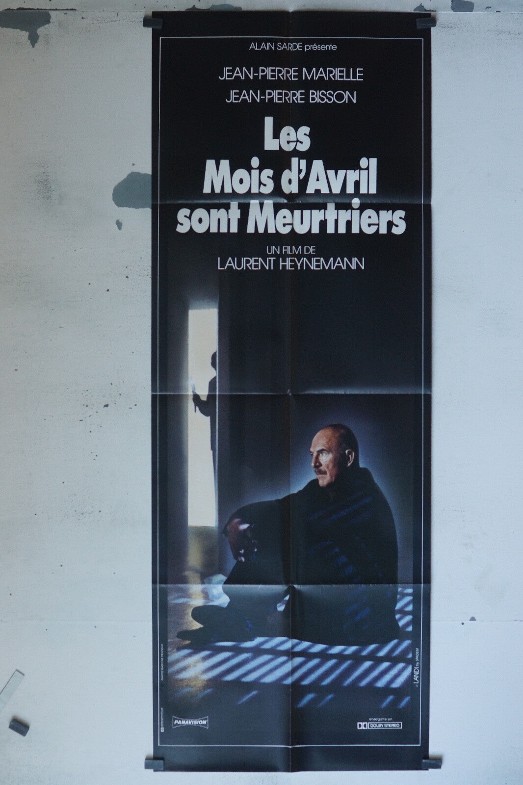 LES MOIS D’AVRILS SONT MEURTRIERS MOVIE POSTER ORIGINAL 60x160 JEAN-PIERRE MARIE