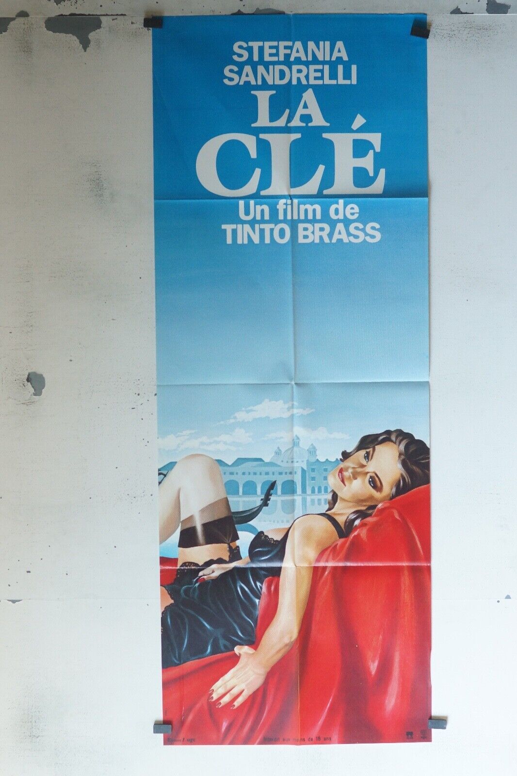 LA CLÉ MOVIE POSTER ORIGINAL 60x160 TINTO BRASS