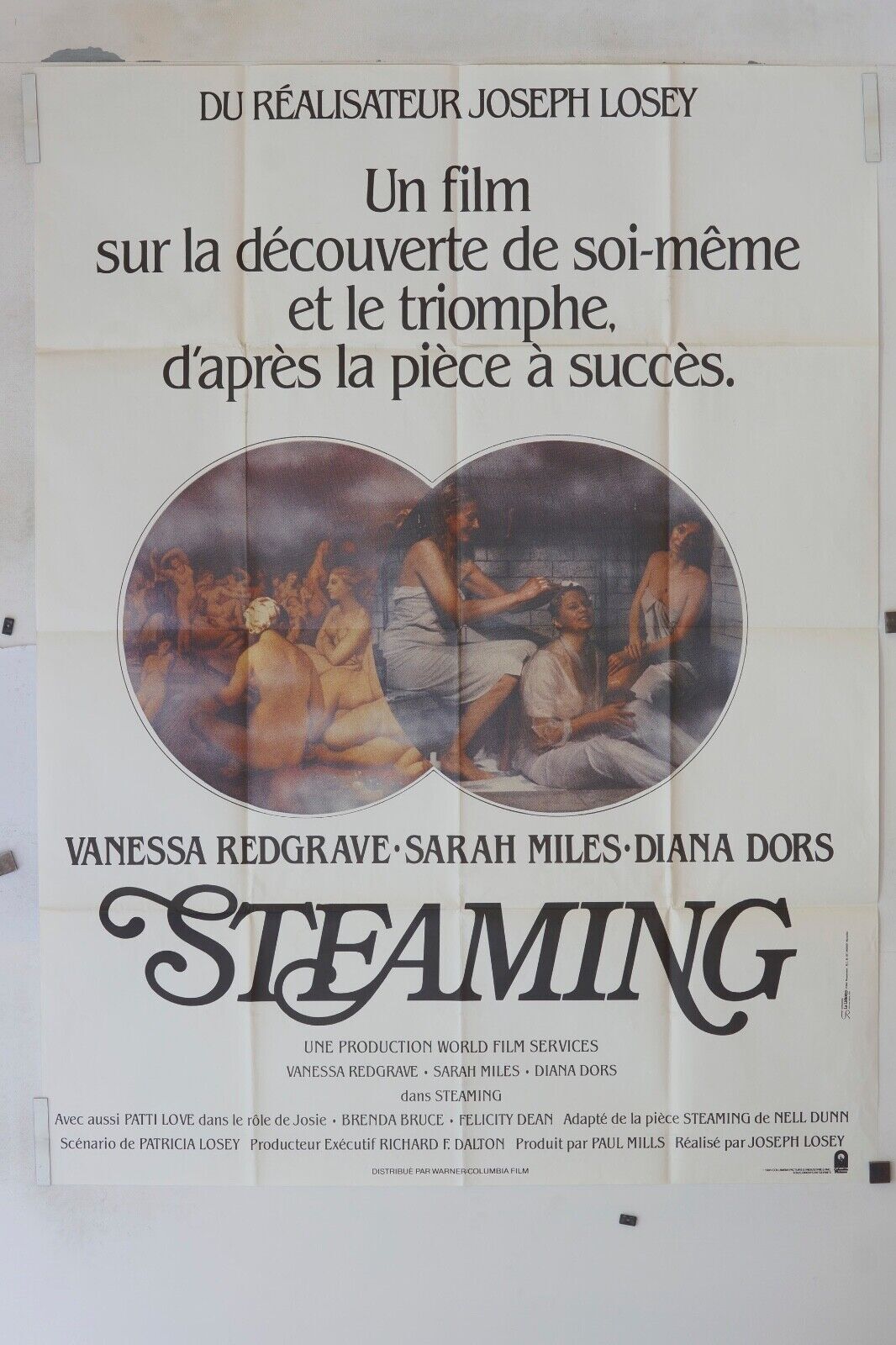 STEAMING MOVIE POSTER ORIGINAL 120x160 VANESSA REDGRAVE