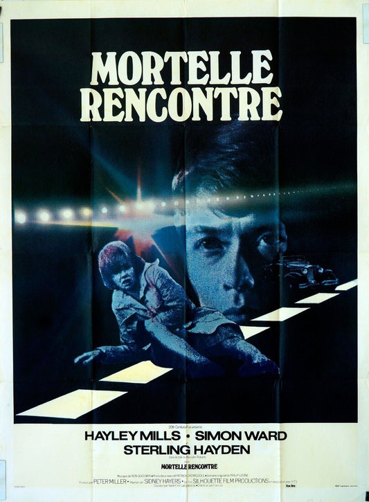 MORTELLE RENCONTRE 120X160 ORIGINAL MOVIE POSTER HAYLEY MILLS