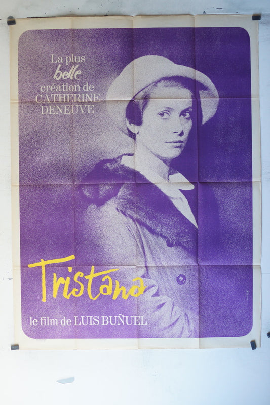 TRISTANA MOVIE POSTER Original, (120X160), Catherine DENEUVE, Ferando Rey