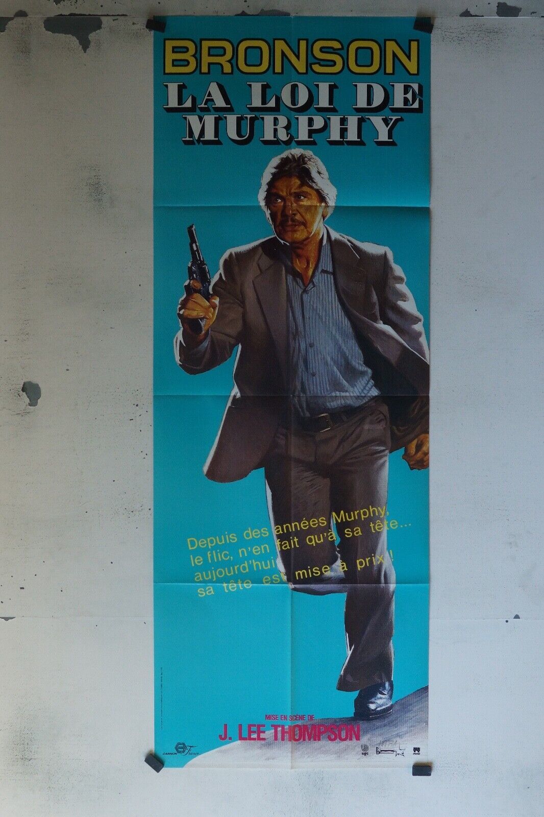 LA LOI DE MURPHY MOVIE POSTER ORIGINAL 60x160 BRONSON