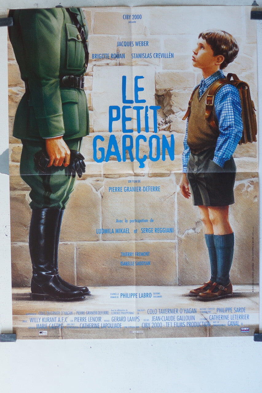 PETIT GARçON (LE) MOVIE POSTER ORIGINAL (60X80) Jacques weber , Brigitte Rouan 