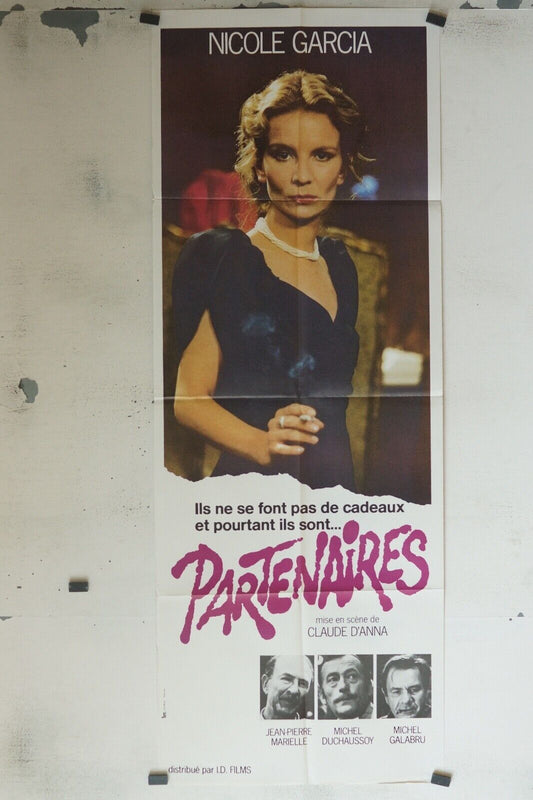 PARTENAIRES MOVIE POSTER ORIGINAL 60x160 NICOLE GARCIA