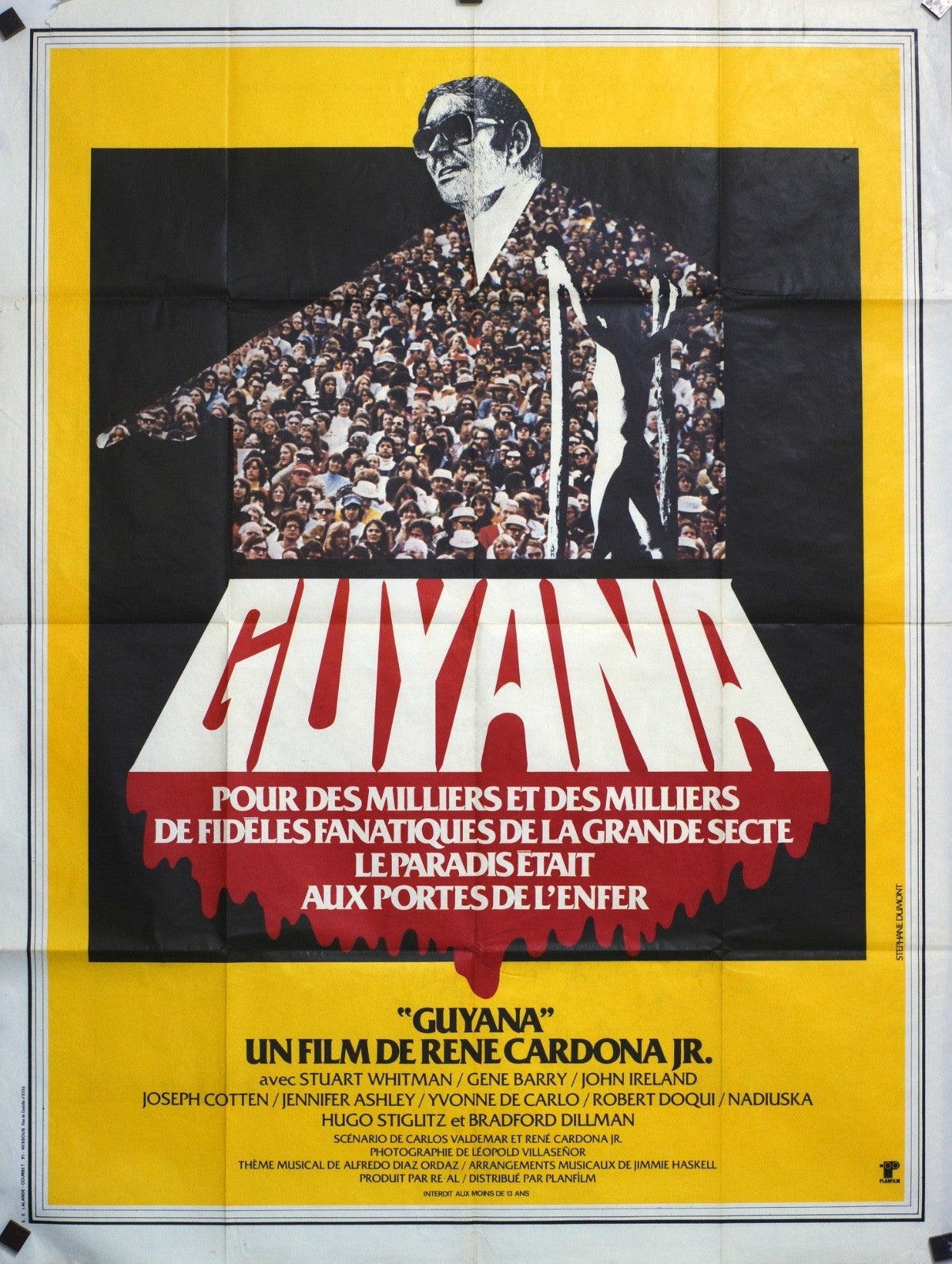 GUYANA RENE CARDONA JR MOVIE POSTER ORIGINAL 120x160