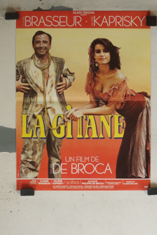 LA GITANE ORIGINAL 40x60 CLAUDE BRASSEUR