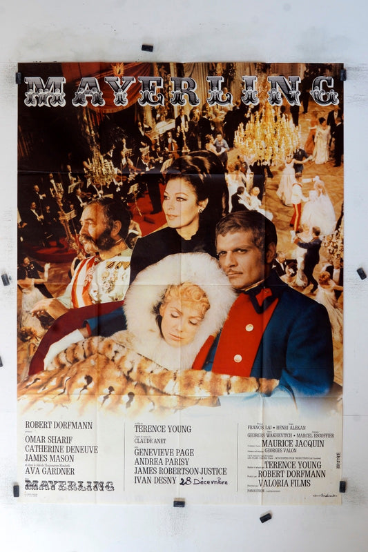 MAYERLING ROBERT DORFMANN ORIGINAL MOVIE POSTER 120x160