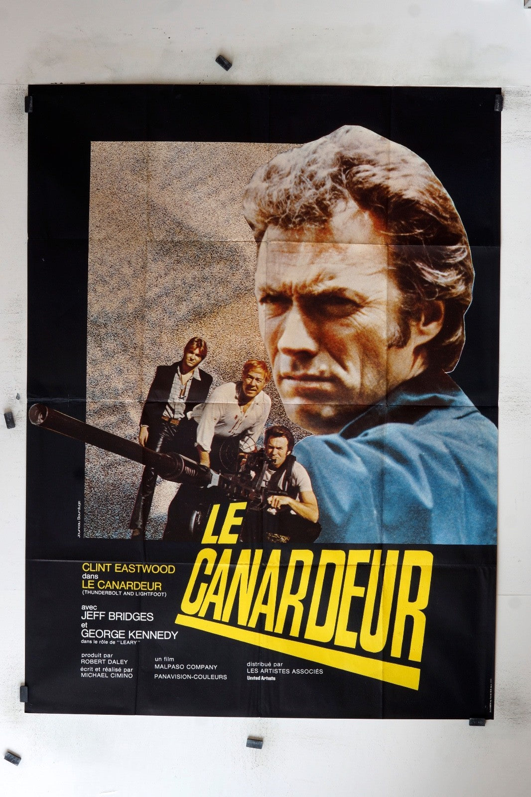 LE CARNADEUR CLINT EASTWOOD ORIGINAL MOVIE POSTER 120x160