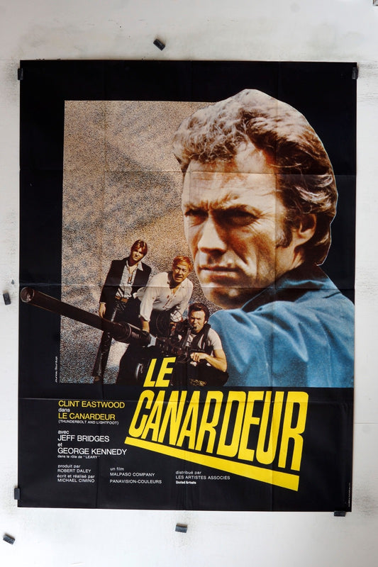 LE CARNADEUR CLINT EASTWOOD ORIGINAL MOVIE POSTER 120x160