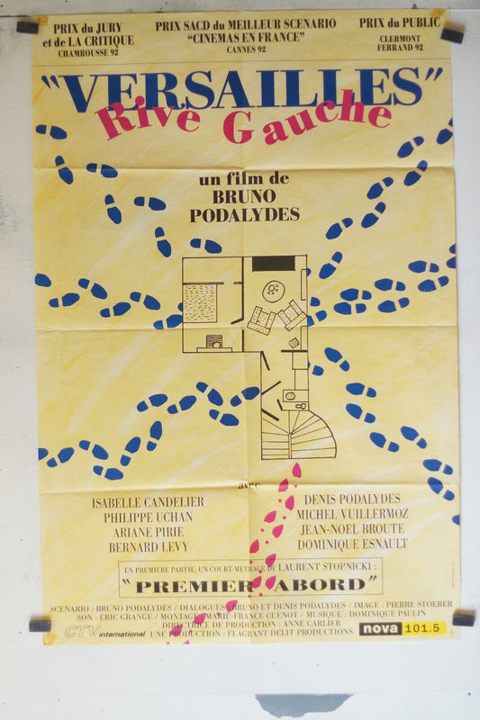 VERSAILLE RIVE GAUCHE movie poster ORIGINAL 74x114 Denis Podalydes 