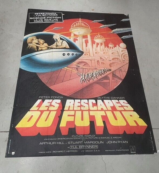 LES RESCAPÉS DU FUTUR, MOVIE POSTER ORIGINAL 120x160 , PETER FONDA