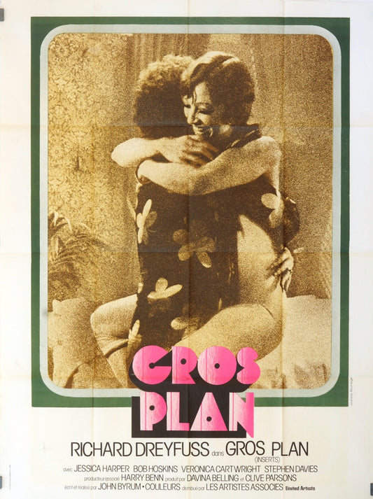 GROS PLAN MOVIE POSTER ORIGINAL 120x160  RICHARD DREYFUSS
