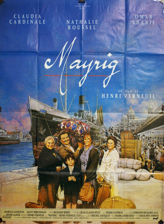 MAYRIG CLAUDIA CARDINALE POSTER ORIGINAL120x160 Brigitte bardot , Michel Subor