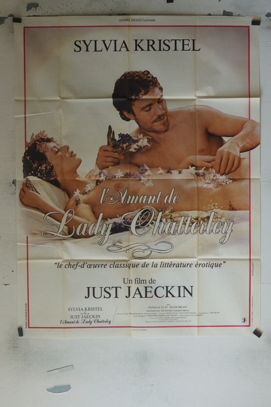 L’AMANT DE LADY CHATTERLEY MOVIE POSTER ORIGINAL 120x160 SYLVIA KRISTEL