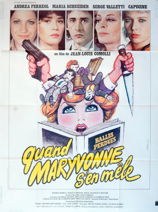QUAND MARYVONNE S’EN MÊLE 120X160 POSTER ORGINAL ANDRA FERREOL