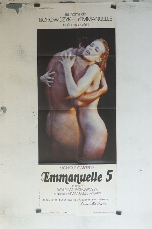 EMMANUELLE 5 60x160 ORIGINAL POSTER