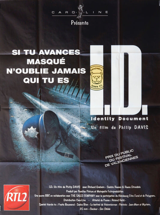 ID – IDENTITY DOCUMENT PHILIP DAVIS movie poster original (120x160) PHILIP DAVIS
