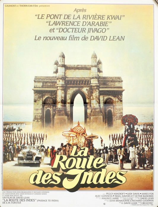LA ROUTE DES INDES (French Version) (40X60) MOVIE POSTER ORIGINAL