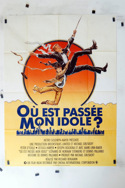 OÙ EST PASSÉE MON IDOLE PETER O’TOOLE MOVIE POSTER ORIGINAL 120x160