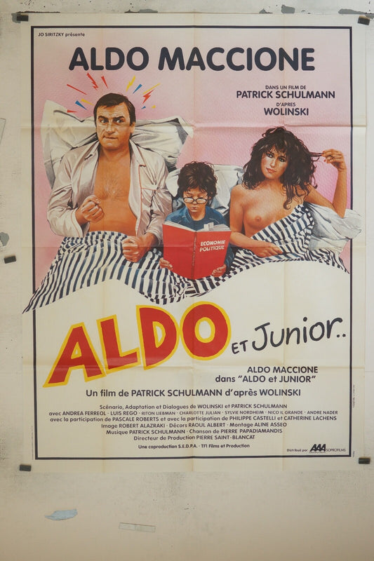 ALDO MACCIONE MOVIE POSTER ORIGINAL 120x160 ANDREA FERREOL