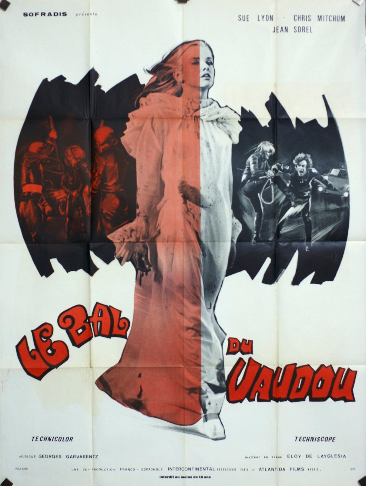 LE BAL DU VAUDON poster ORIGINAL 120x160
