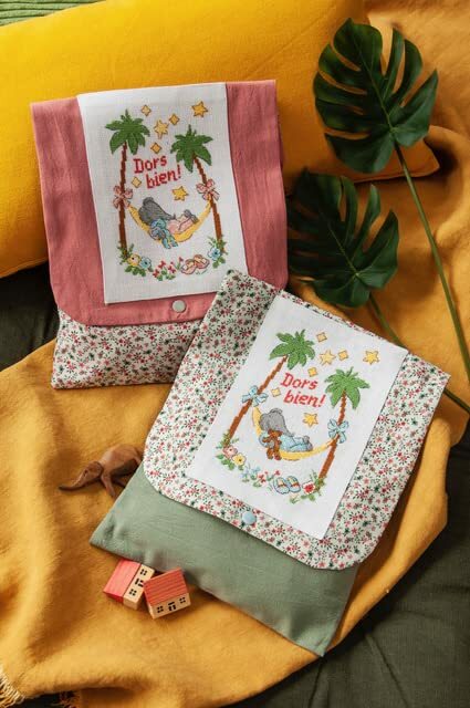 Cross Stitch BOOK ROI DES ELEPHANTS (KING OF THE ELEPHANTS) FRENCH VERSION