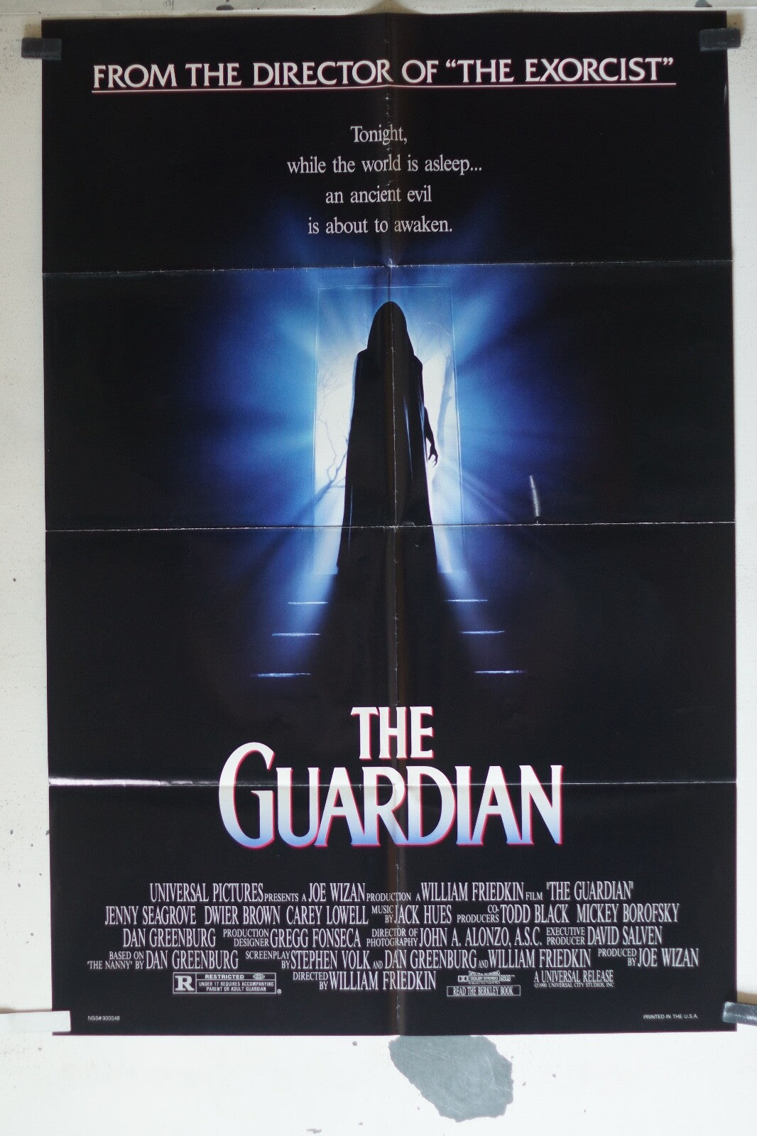  THE GUARDIAN ORIGINAL MOVIE POSTER 69x103 Jenny Seagrove , Dwier Brown