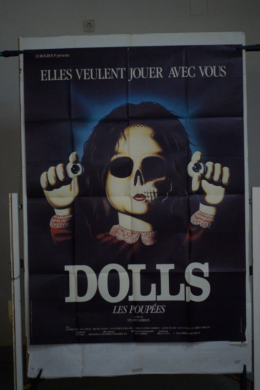 DOLLS (LES POUPÉES) Original Movie Poster 120X160 STUART GORDON