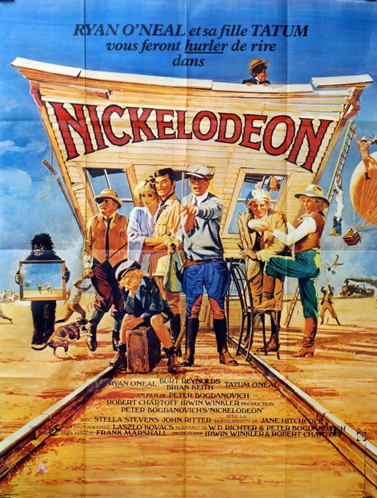 NICKELODEON POSTER ORIGINAL 120x160 BURT REYNOLDS