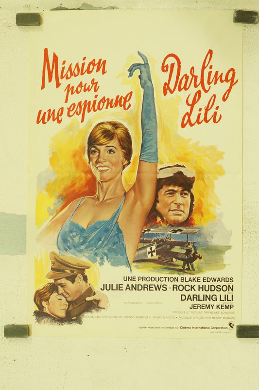 MISSION POUR UNE ESPIONNE (BELGIAN POSTER) ORIGINAL 36x54 JULIE ANDREWS