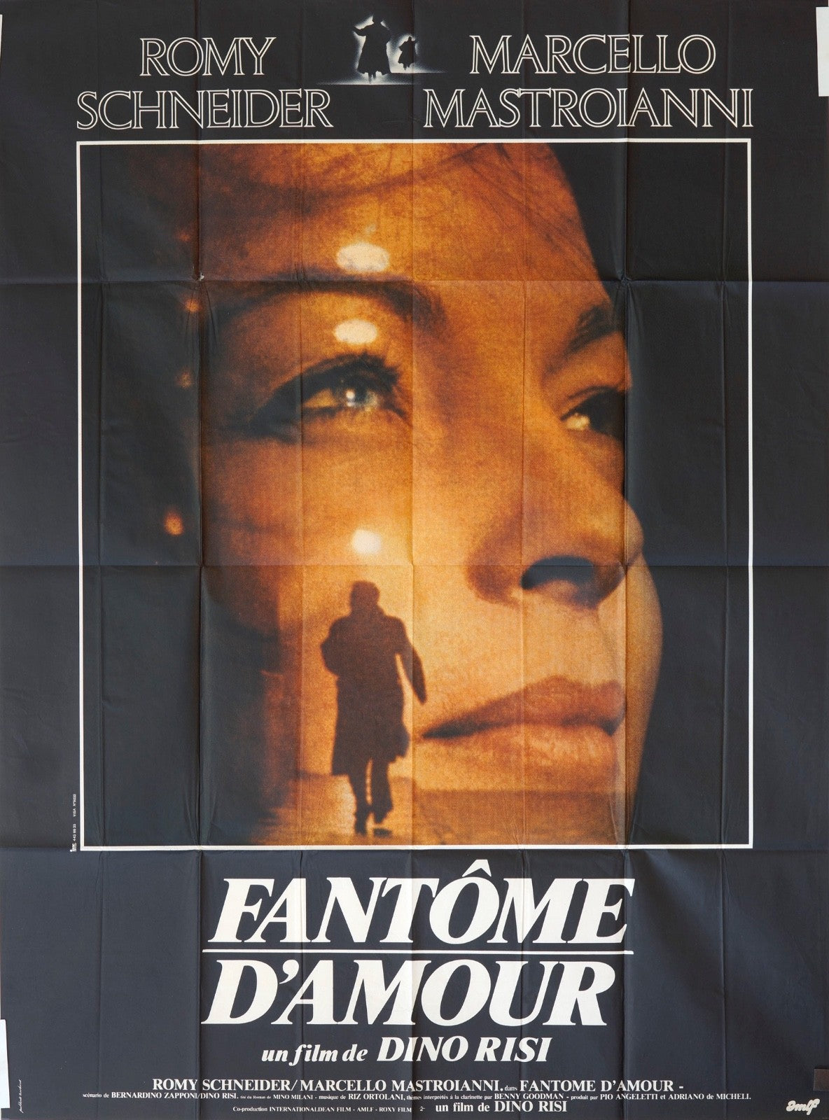 FANTÔME D’AMOUR ROMY SCHNEIDER ORIGINAL POSTER ORIGINAL 120x160
