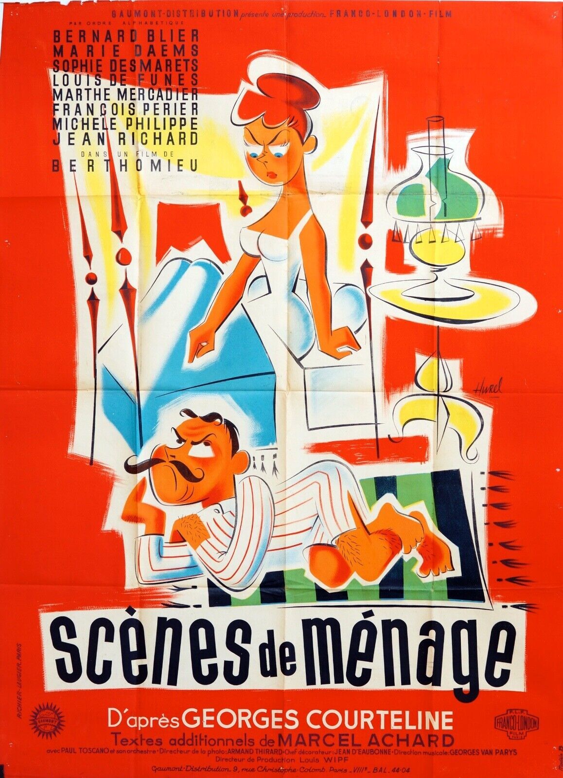 LES 3 ÉPÉES DE ZORRO MOVIE POSTER ORIGINAL 120x160 EDMOND PURDOM