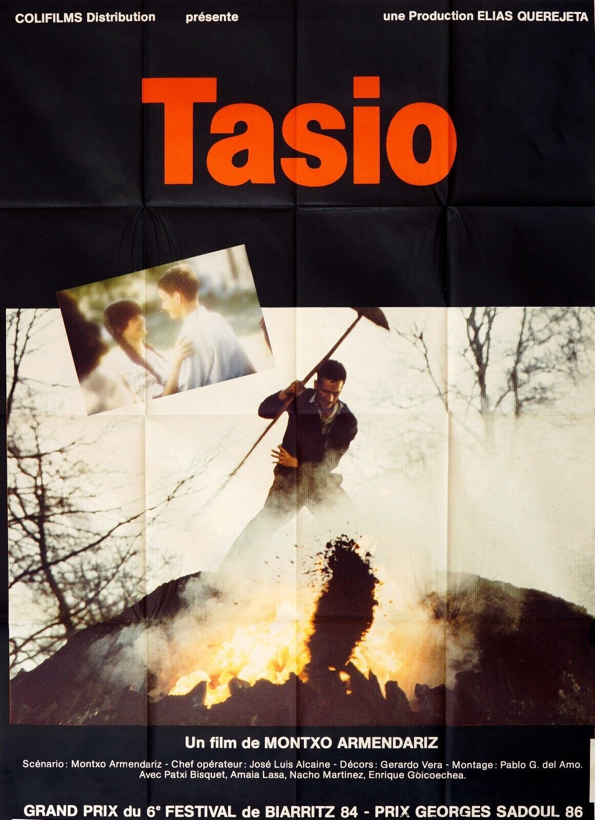 TASIO MOVIE POSTER ORIGINAL (120x160)  MONTXO ARMENDARIZ
